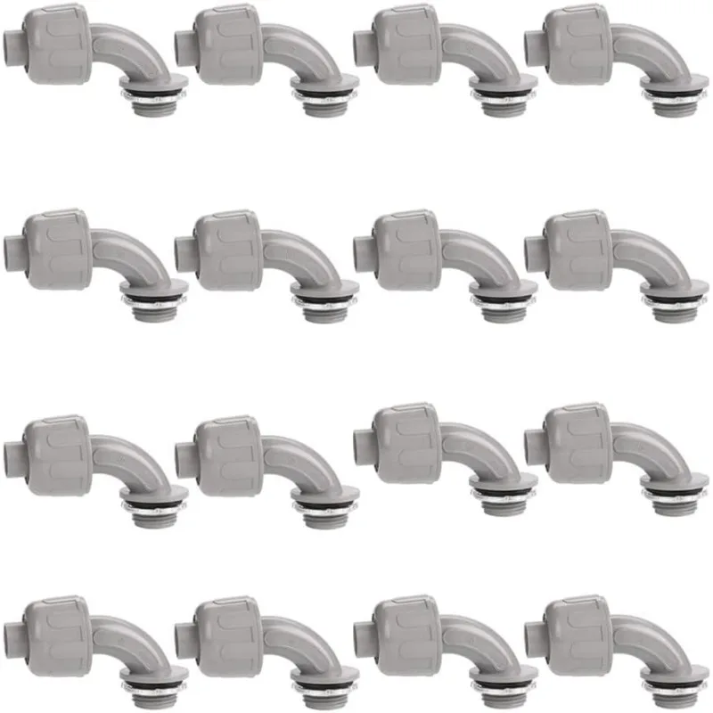 

16 шт. NLTC90-50 (1/2) Водонепроницаемый кабельный ввод из ПВХ для герметизации и фиксации проводов, коннектор для организации кабельной прокладки