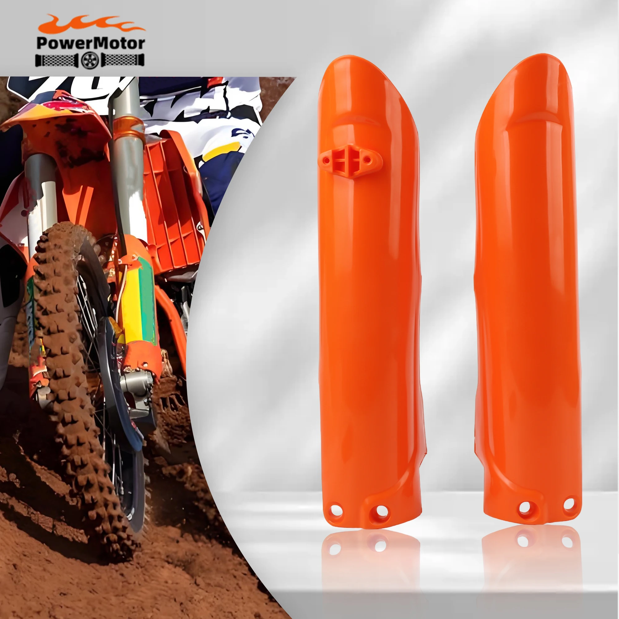 

Enduro Motocross Fork Protection Shock Absorber Guard Cover for KTM EXC EXCF XC SXF 150 250 300 350 450 2019-2024 DirtBike Parts