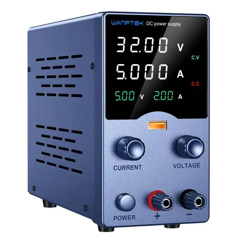 

DC Power Supply GA305L Blue DC Voltage Adjustable Full Power Output Constant Voltage Power Supply