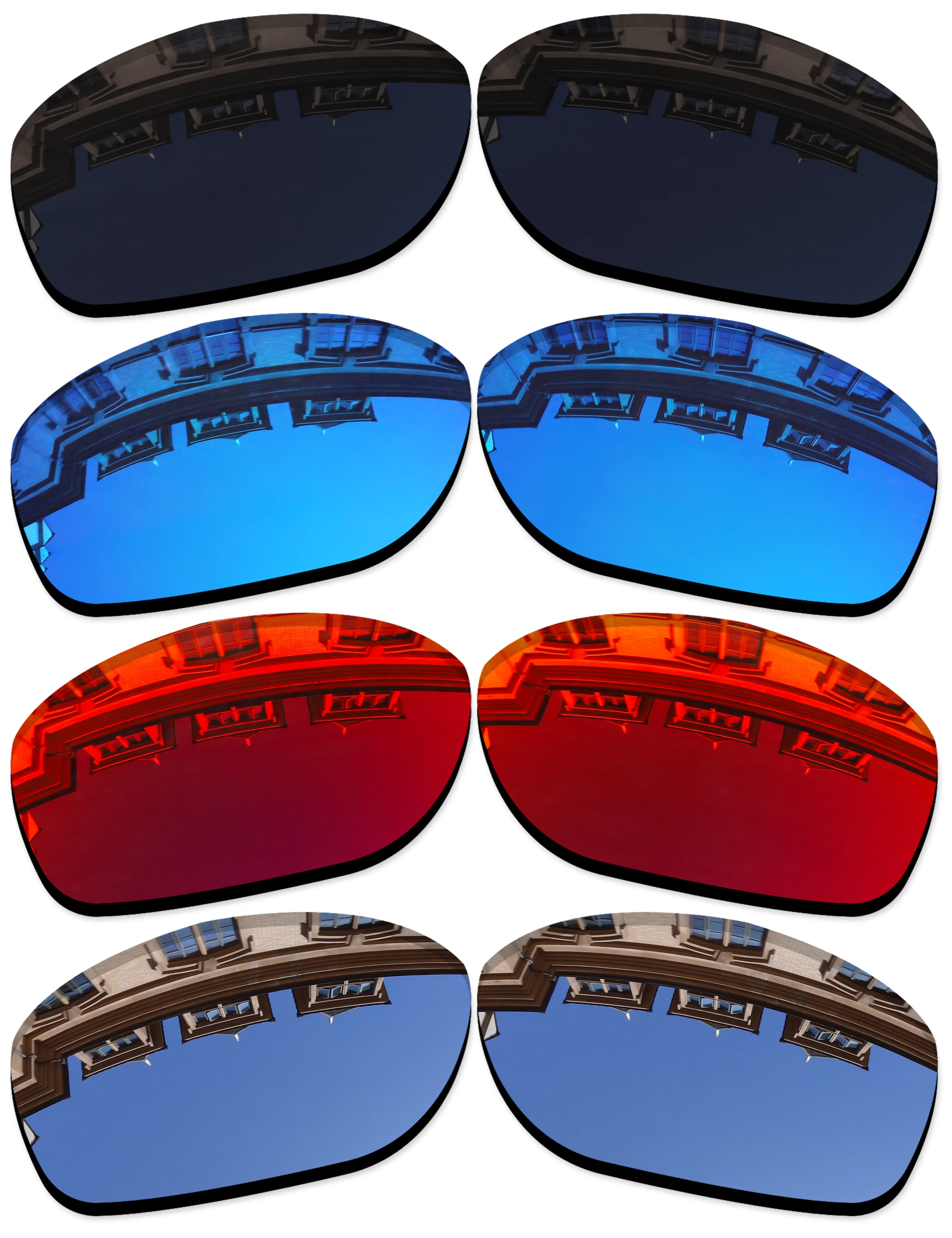 Aaaxopticflow 20+ Color Choices Polarized Replacement Lenses for Arnette La Pistola AN4179 - 66mm Frame