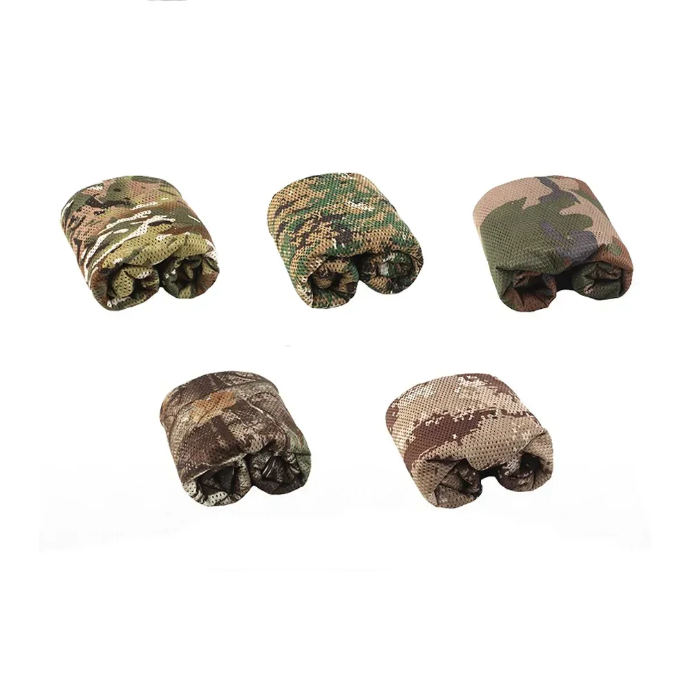 Red de camuflaje táctica plegable poliéster para toldo y sombrilla