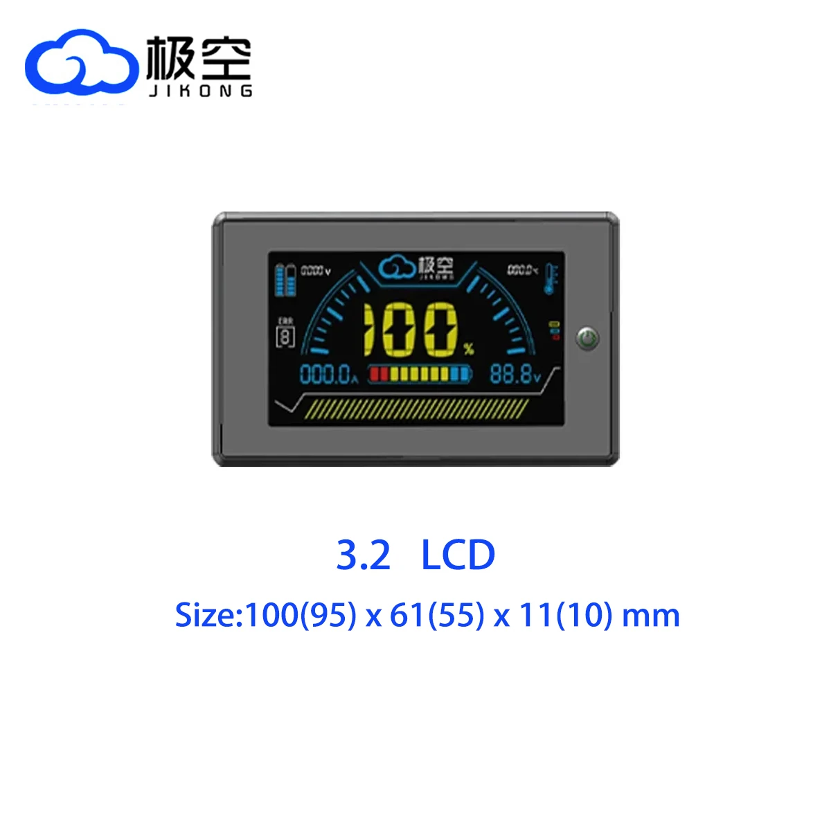 JK BMS RS485 Intelligent Display 2.3 3.2 4.3 LCD Switch Intelligent Protection Board Intelligent Balancer JIKONG BMS Accessories