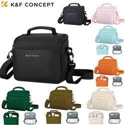 K&F Concept Photography Outdoor Crossbody Camera Bag Wodoodporny plecak na ramię DSLR/SLR Camera Case For Instax mini 12 Bag