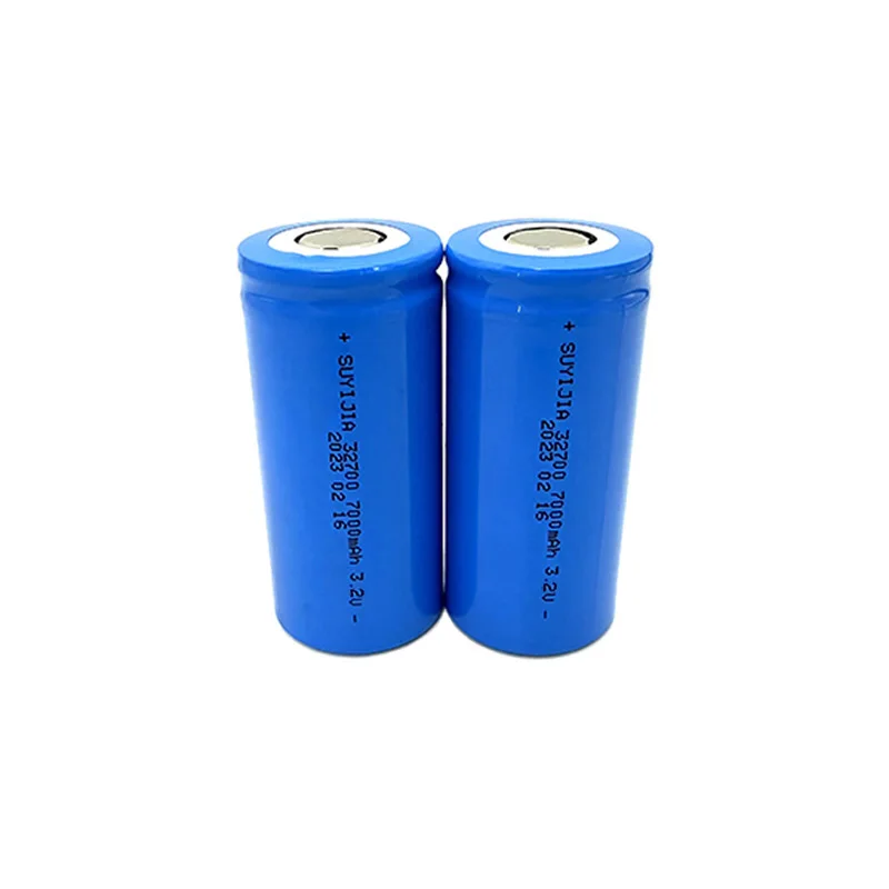 32700 3.2V 7000mAh Lifepo4 Rechargeable Battery Cell LiFePO4 35A Discharge Power Batteries for LED Flashlights Emergency Lights