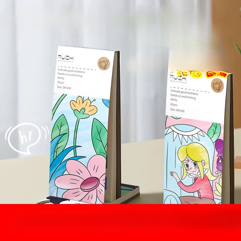 ใหม่การ์ตูน Graffiti ภาพวาดหนังสือสีน้ําระบายสีของเล่นเด็กวันเกิด Party Favors ห้องเรียนรางวัลของขวัญ Bag Filler