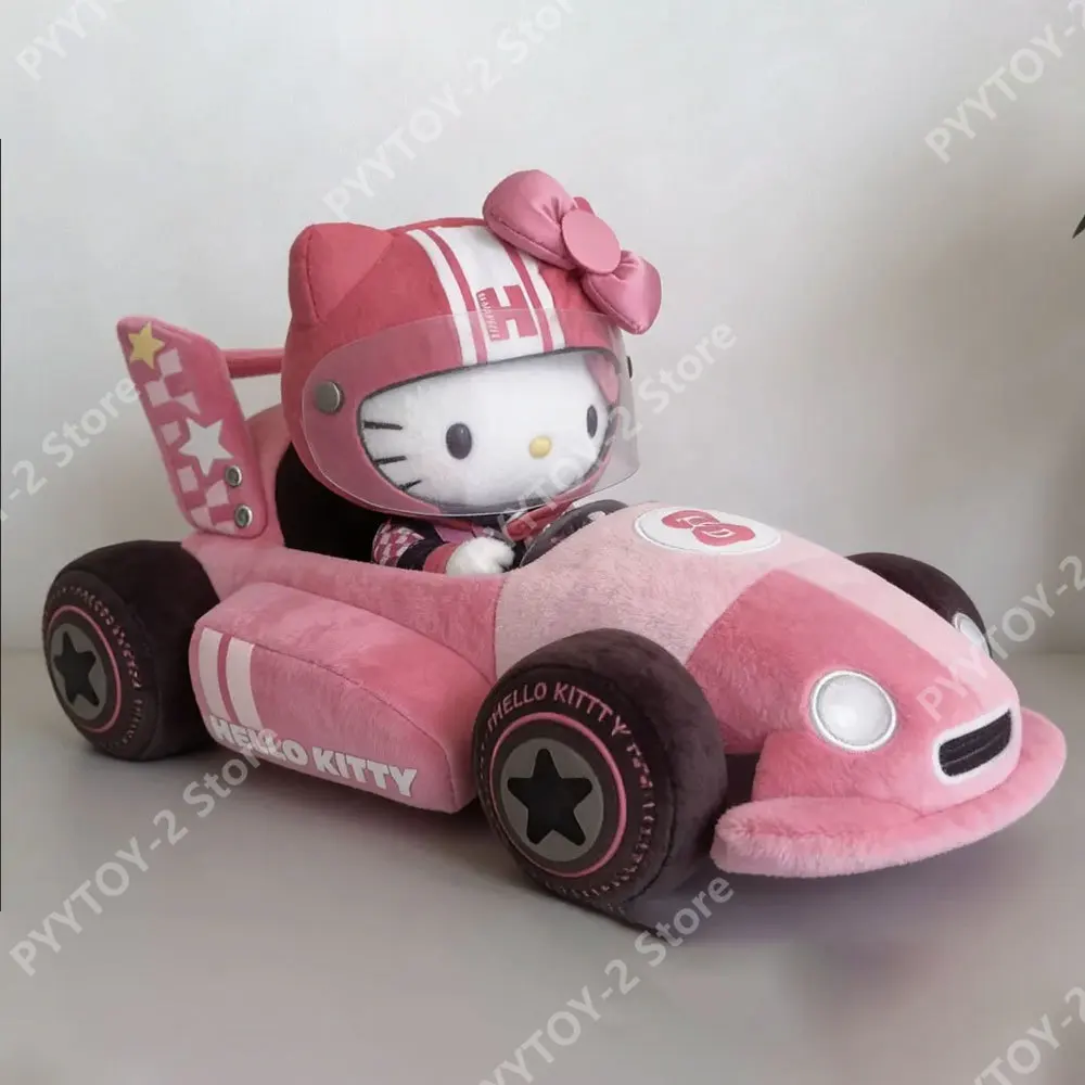 

Sanrio Hello Kitty Plush Dolls Cute Cartoon Soft Stuffed Anime Dolls Kawaii Sleep Companion Toy Collectible Toys Birthday Gifts