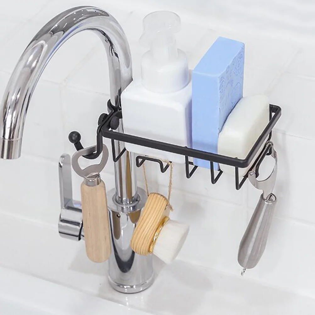 

Sponge Rack Kitchen Sink Organization Farmhouse Accessories Draining Dishcloth Holder