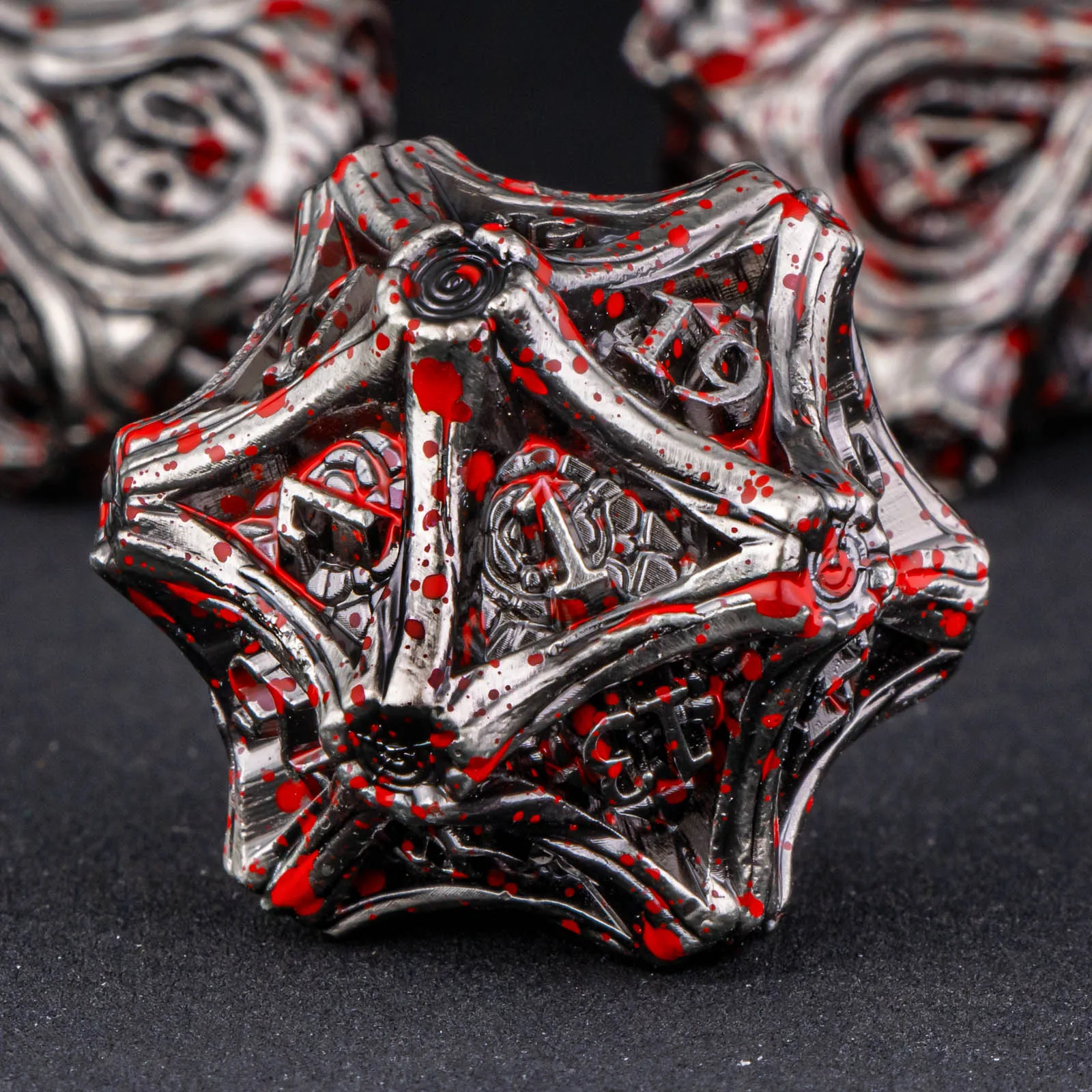 

Набор металлических многогранных кубиков D&D Dice из 7 предметов, подходящие для ролевых игр Dungeon и Dragon