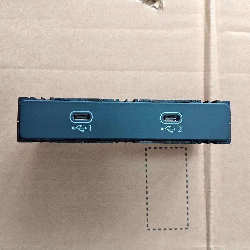 for Car Center Console Type C Dual Charging Socket Port Module Unit