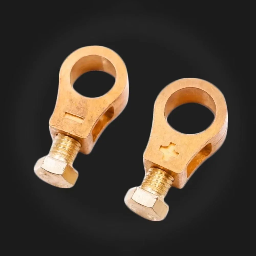 

Copper Battery Terminal Top Quick Post Car Battery Connection Clip Accessories Copper Battery Quick Car Wire Cable Clamp
