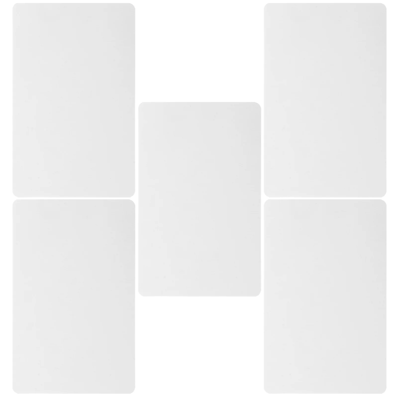 5 pz Carta di Pulizia Per Terminale Pos Atm Macchina Pulitore Riutilizzabile Lettore di Carte di Credito Fornitura di Pulizia Robusto Pvc Multifunzionale