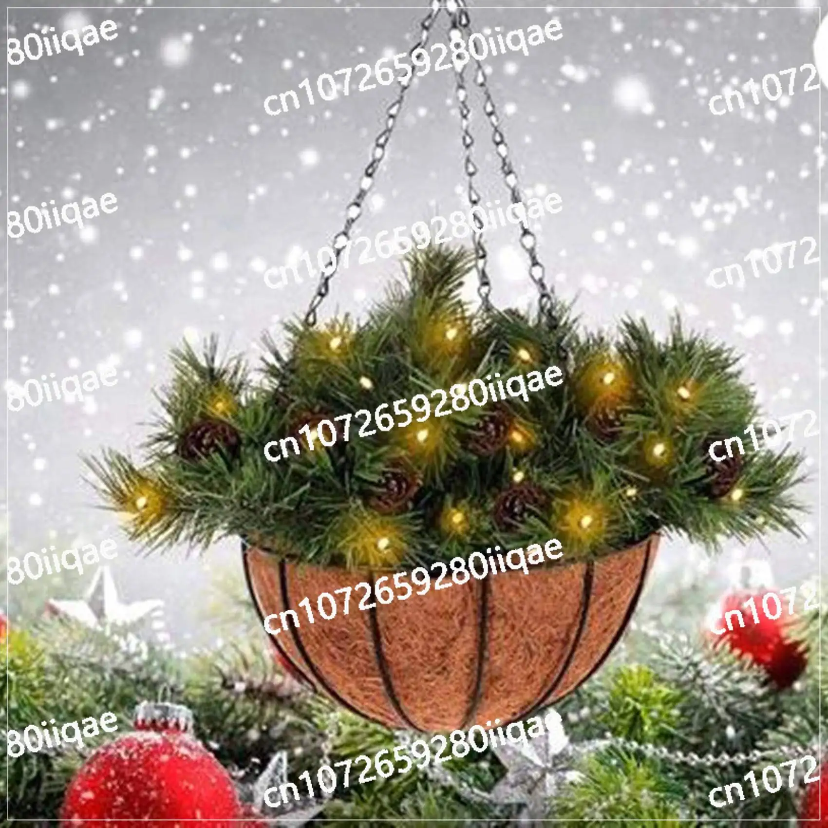 

25Cm Semi-Circular Plant Flower Wall Hanging Bracket Plant Hanger Decoration 4 PCS Iron Wall Hanging Gentleman Basket