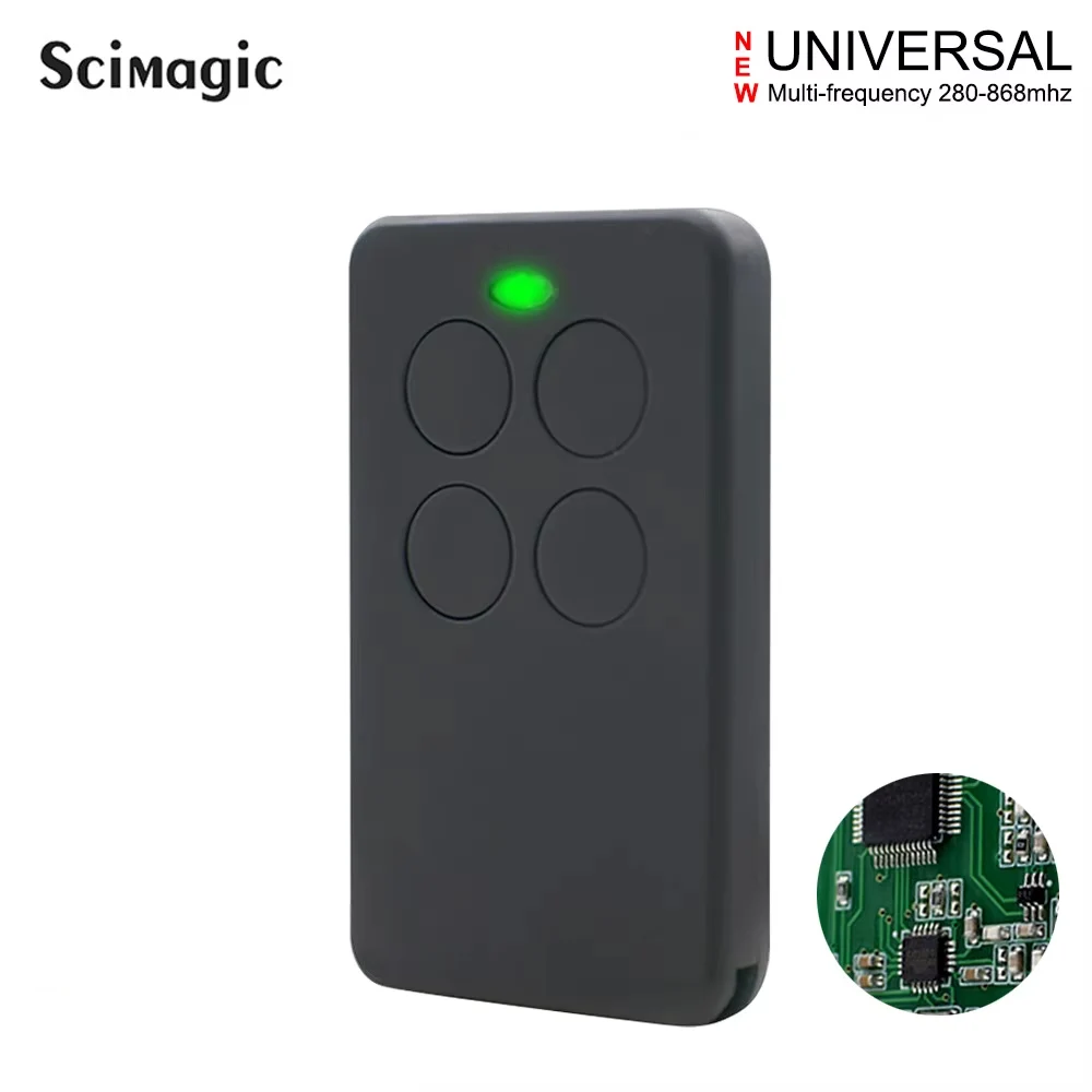300-900 MHz Garage Door Remote Control Gate Command Clone 433mhz MASTERCode PUJOL DITEC ERREKA AVIDSEN ROGER Controller