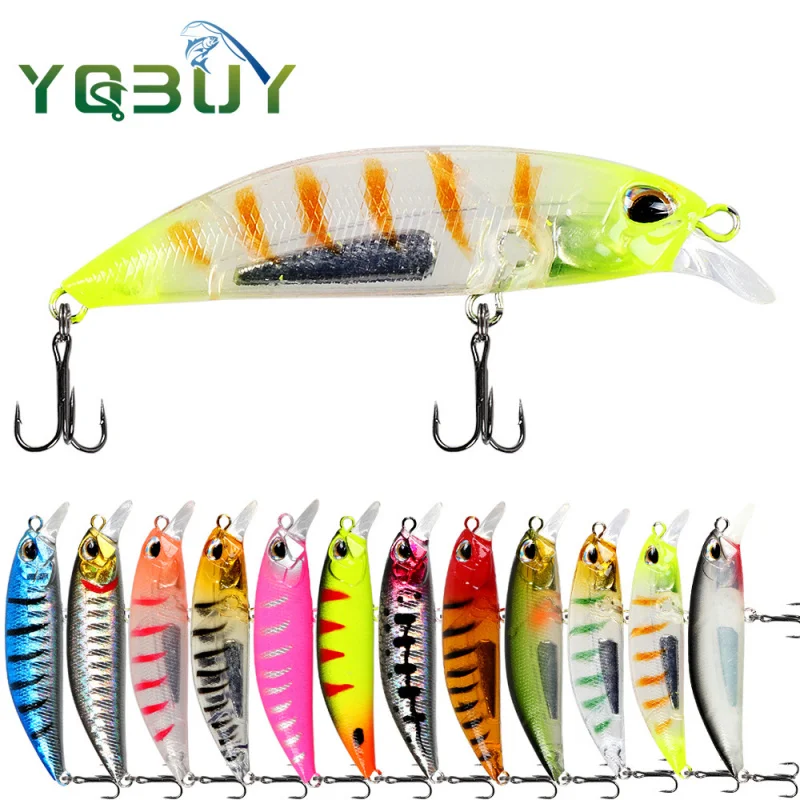 أسماك المنوة المغمورة Lua Lure7cm/8gLong صب الصيد البحري صيد الأسماك في المياه العذبة للنهاش الأحمر والباس والماكريل