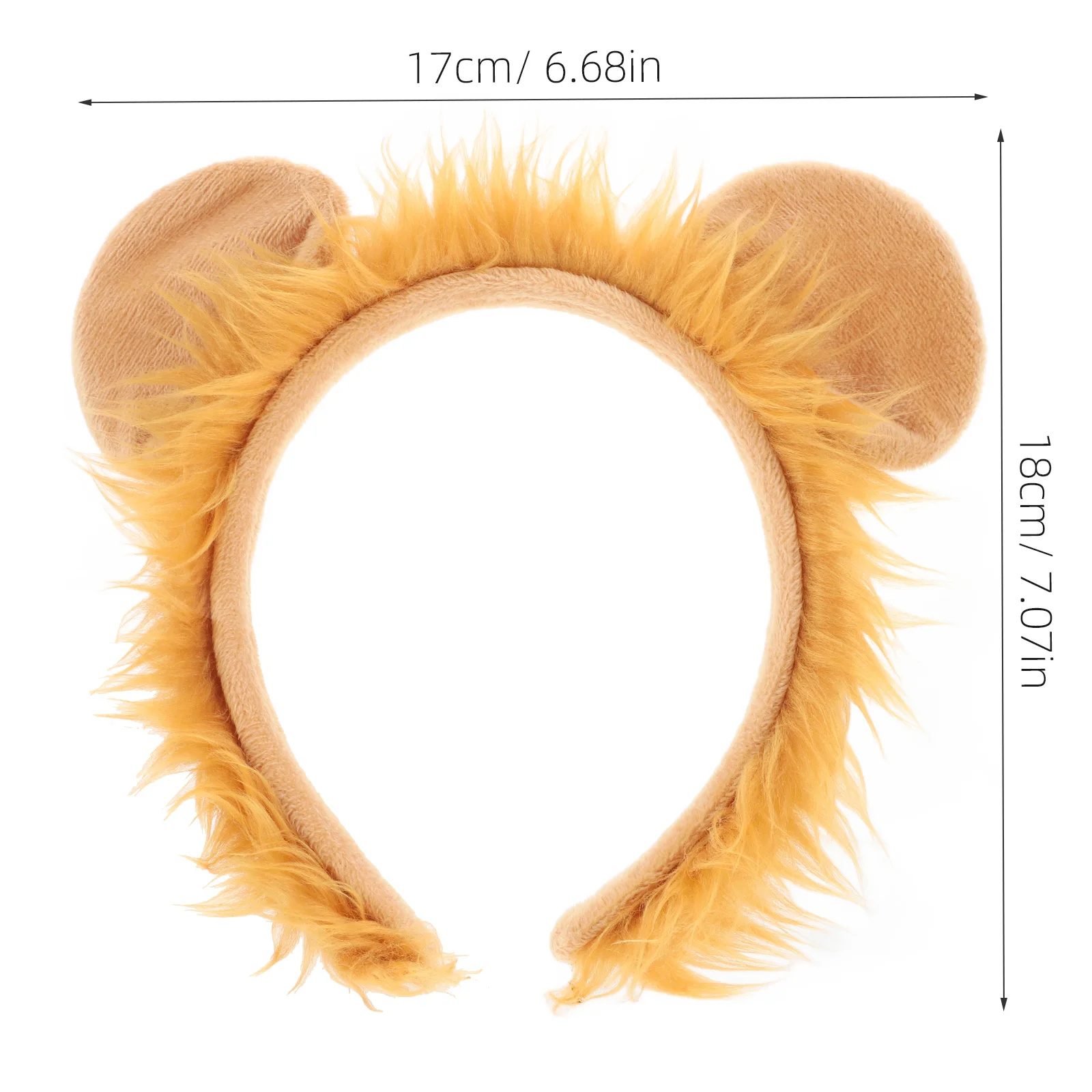 1 set Lion Costume Props Set Exquisite Animal Ornaments Decorative Hair Hoop Party Cosplay Accessories Lion Costume
