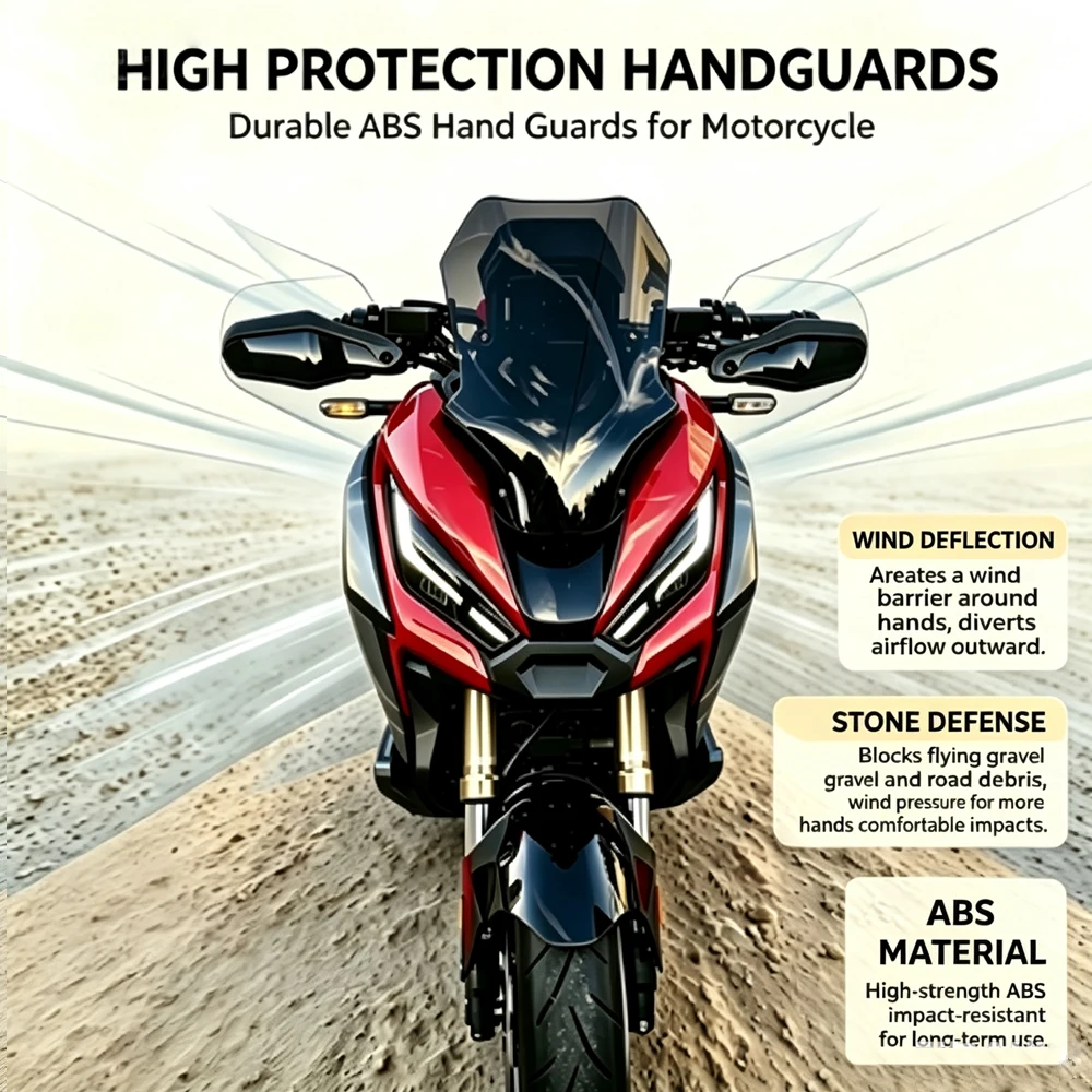 FOR HONDA AFRICA TWIN CRF1100 2020-2026 X-ADV 750 2021-2026 HandGuards Motorcycle Accessories Hand Shield Protection HandleBar