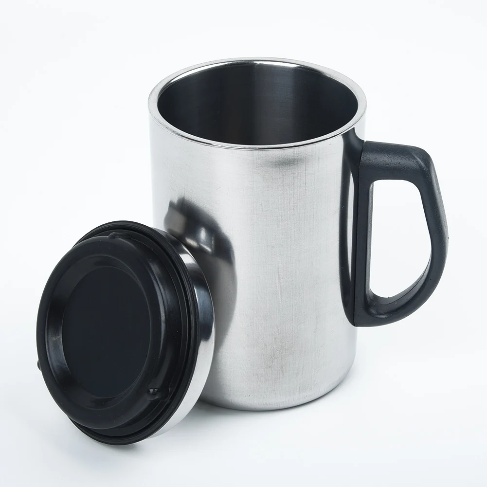350ml 500ml Stainless Steel Travel Mug Insulated Cup Coffee Cup Tea Cup Double Layer Business Portable Cup