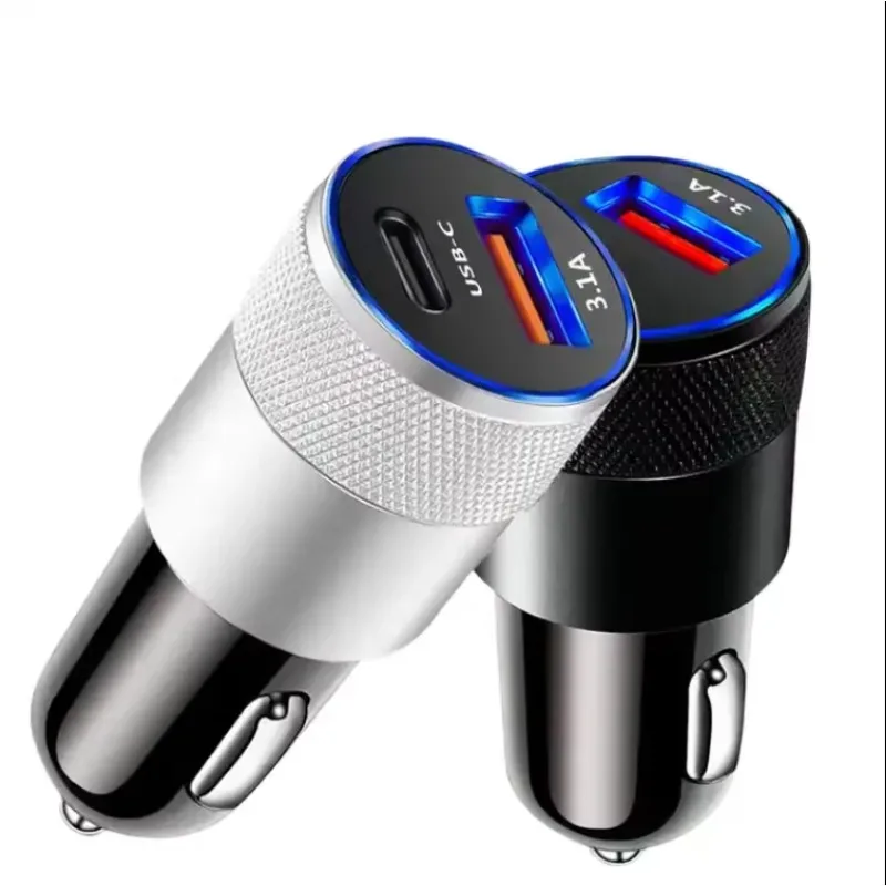 

GlowMart Factory Direct Car Charger Quick Charge 3.0 38W USB Car Charger Adapter