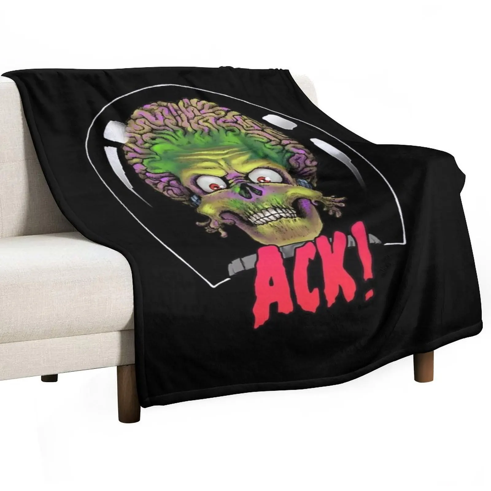 Ack! Throw Blanket …