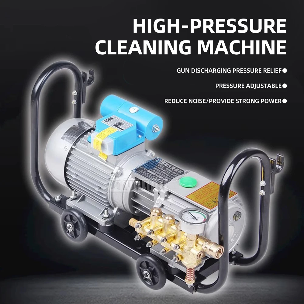 1300W High Pressure Cleaning Machine All Copper Self-Primming Car Wash Pump with Water Gun - Powerful Car Washing Machine - Image 2