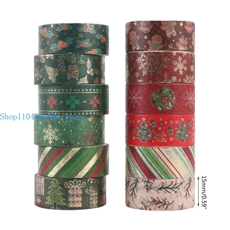 5asd 12pcs retro bronzing băng gact