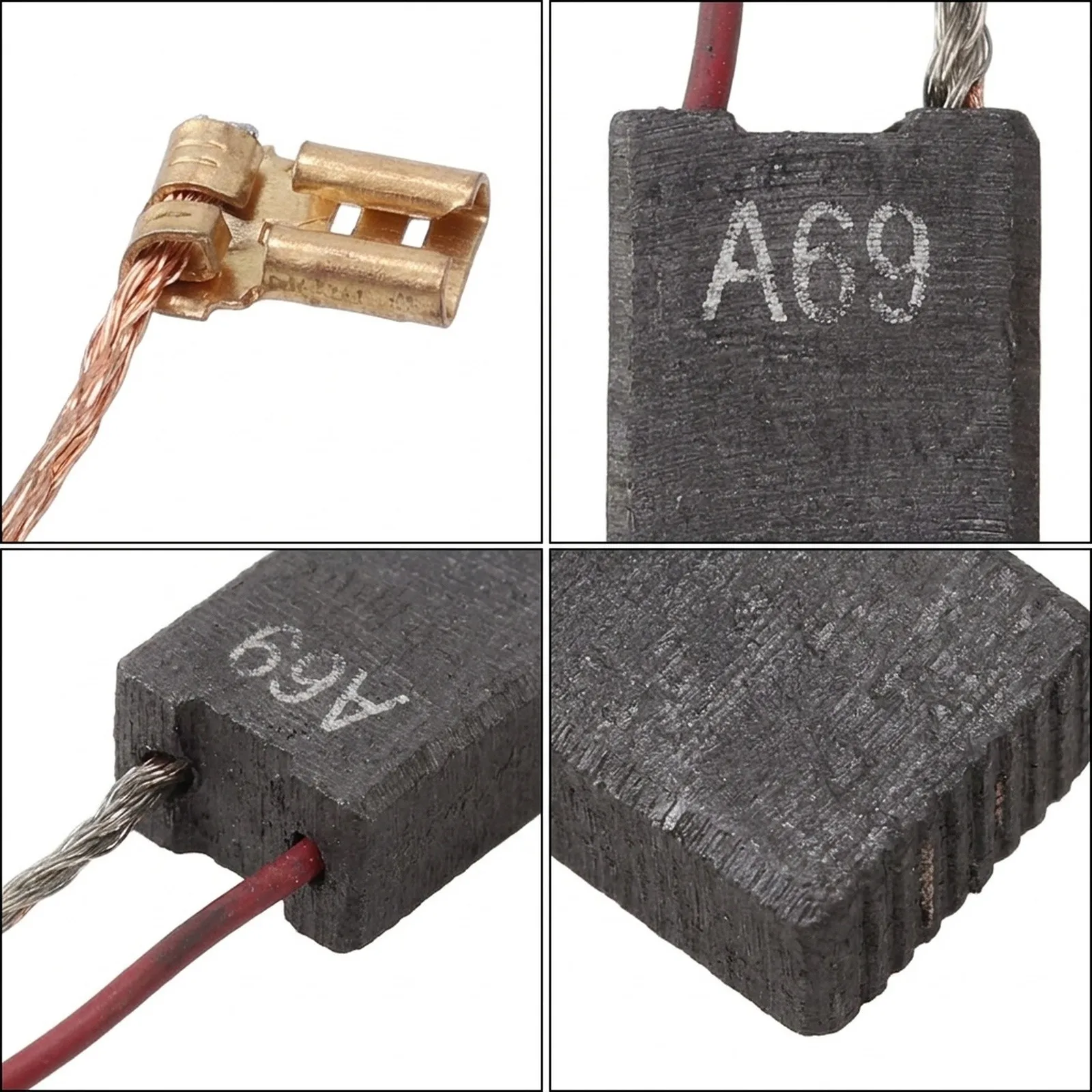 Sustainable Solution Six Replacement Carbon Brushes (No 1617014135) Designed to Fit Select Rotary Hammers Like the For GBH540DE