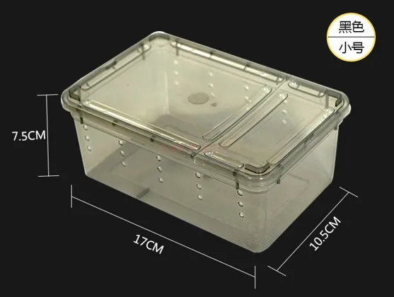 

Palace Watching Lizard Horned Frog Breeding Box Beetle Reptilian Transparent Breeding Box Snake Turtle Tank