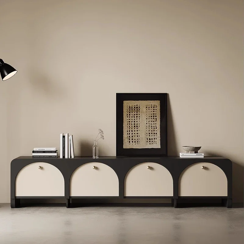 Meuble de Rangement de Table TV au Design Moderne et Unique, Meuble Esthétique pour Salon