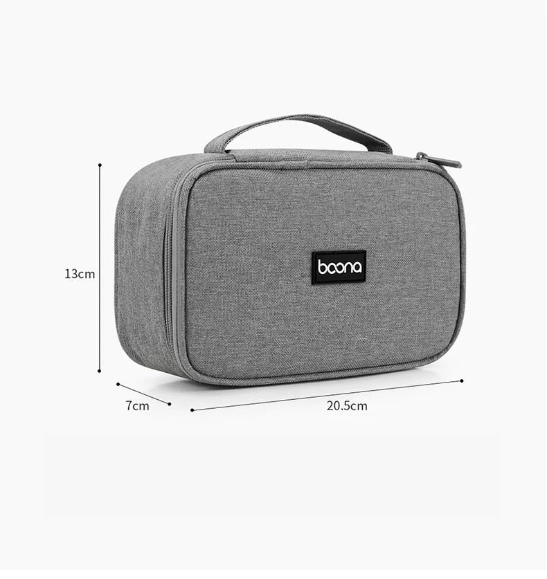 Oxford Multifunctional Digital Storage Bag  For Laptop Power Adapter Data Cable Earphone USB Drive U-Shield Charger Power Bank