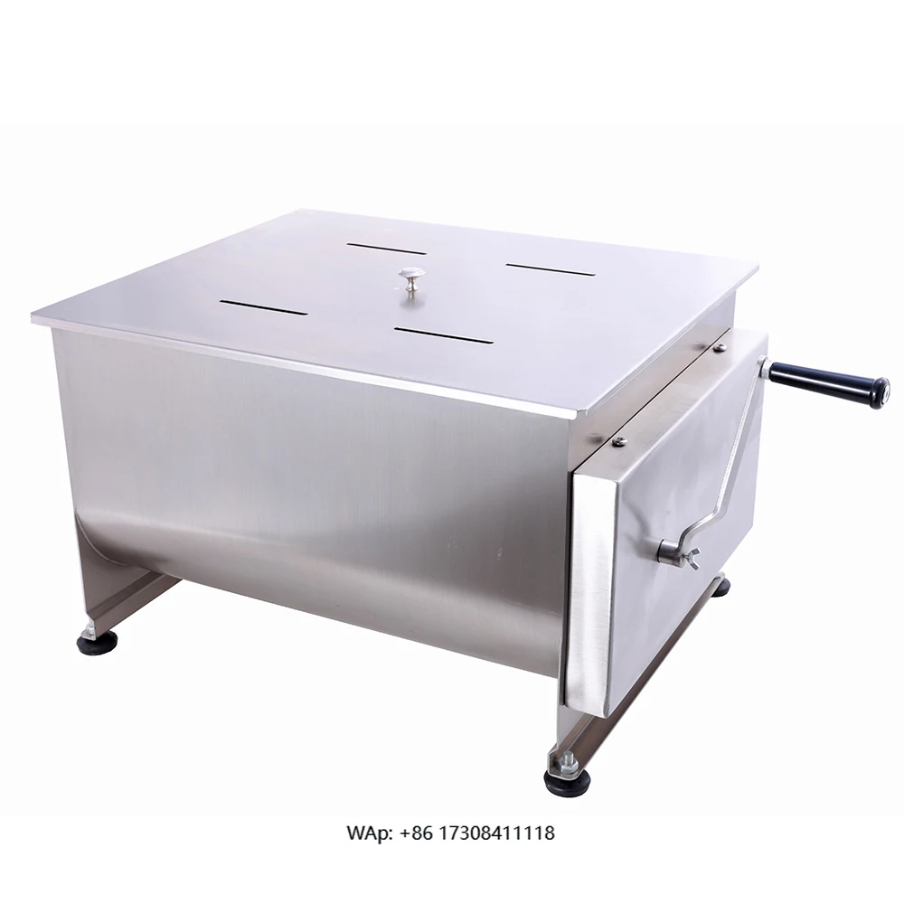 

Commercial and manual double bearing mince mixers
