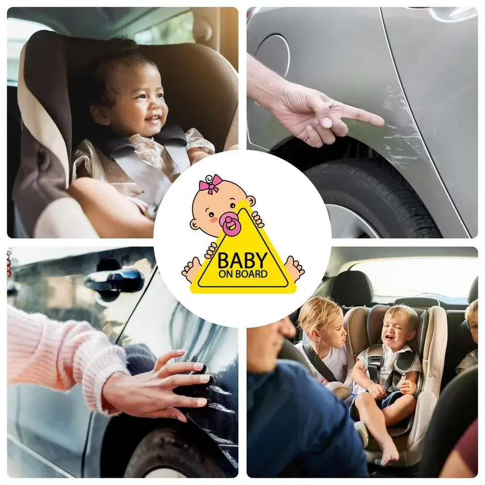 Child registration warning, safety label warning, reusable in car windows, waterproof, energy-saving, and waterproof windows