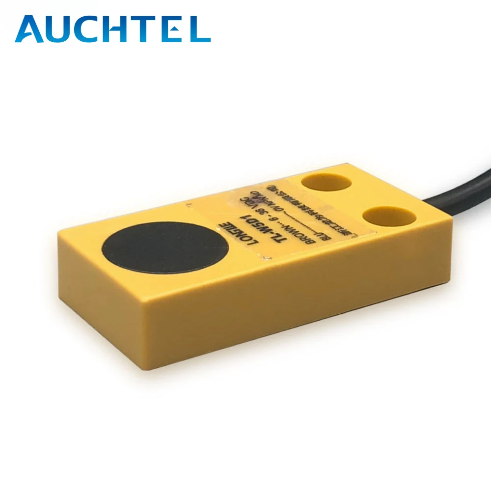 AUCHTEL Ecnomic 5mm 7mm Distance Flat Switch Inductive Proximity Sensor Smart Automatic Approach Detection NPN PNP TL-W5 TL-W7