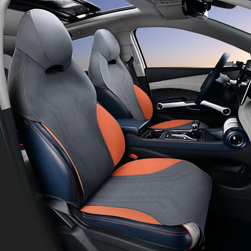 For BYD ATTO 3 2022 2023 2024 Five Seats Accessories Car Seat Cushion Seat Covers Breathable Anti Dirt Protection Pads