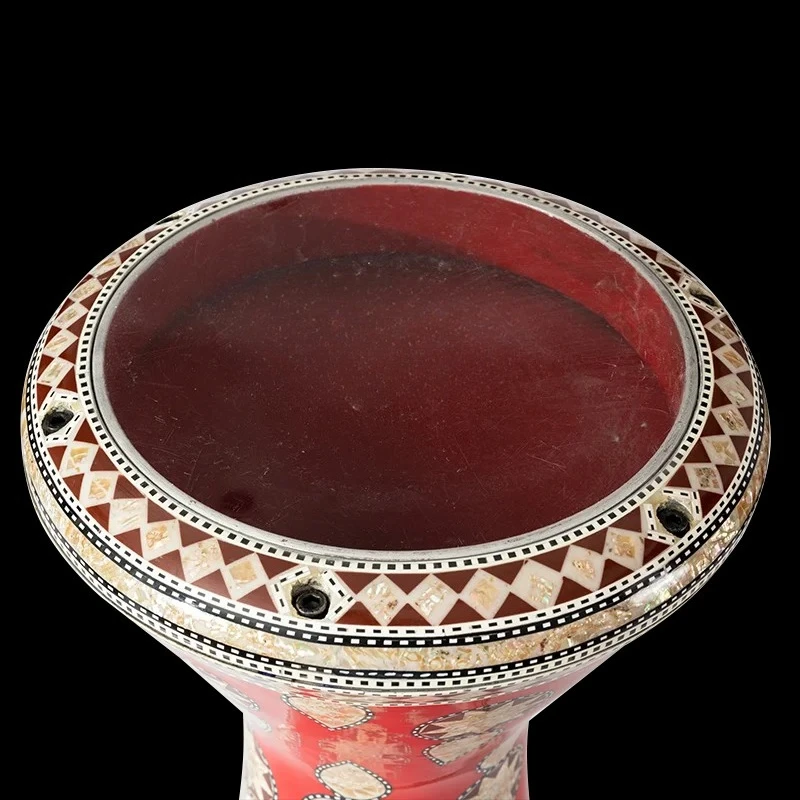 

Middle Eastern drum Darbuka Arabic drum Handclapped percussion instruments Made in Egypt 8 Inch Aluminum