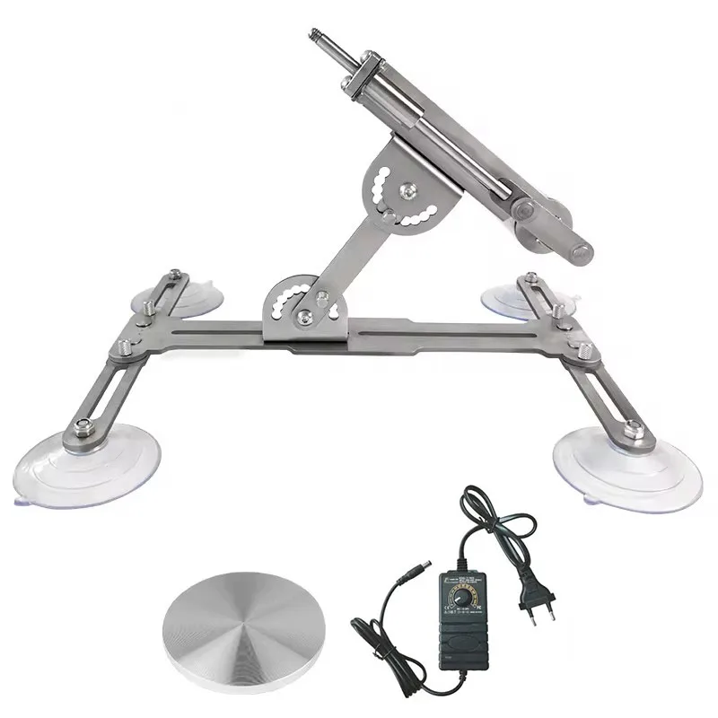 Telescopic Linear Actuator With Bracket Stroke 39mm/45mm Micro Thrust Reciprocating Mechanism 3XLR Motors Coke Cutter 60mm Plate