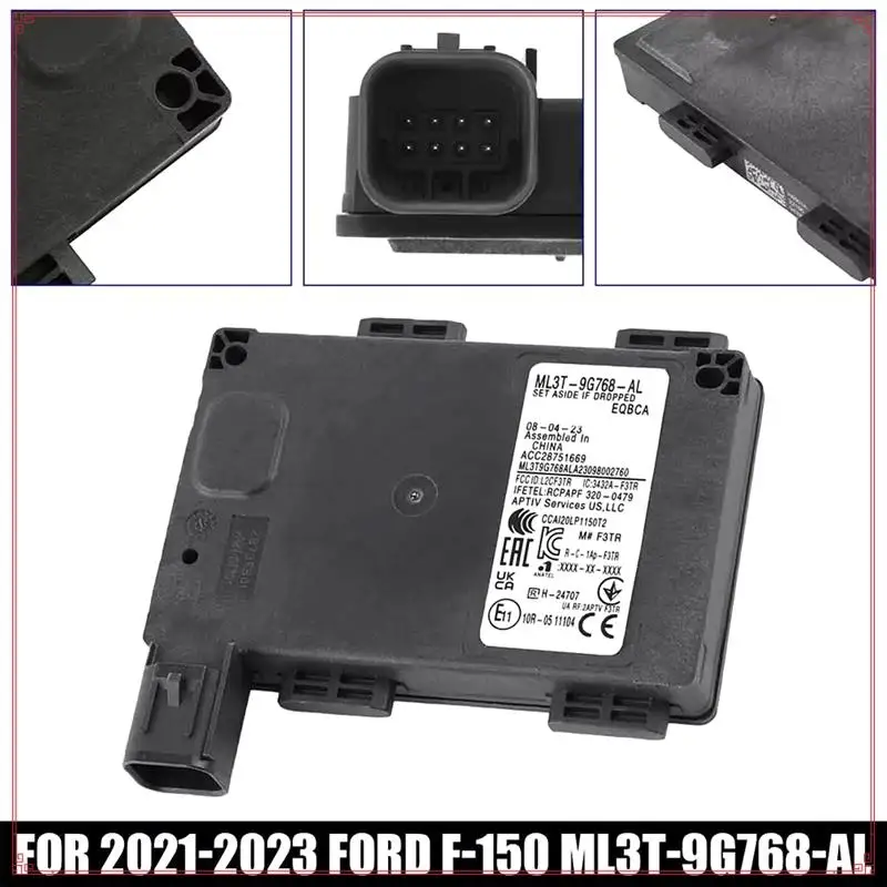 

Radar Cruise Control Distance Sensor ML3T-9G768-AL / ML3Z-9E731-E For Ford F150 2021-2023 Blind Spot Radar Sensor Module