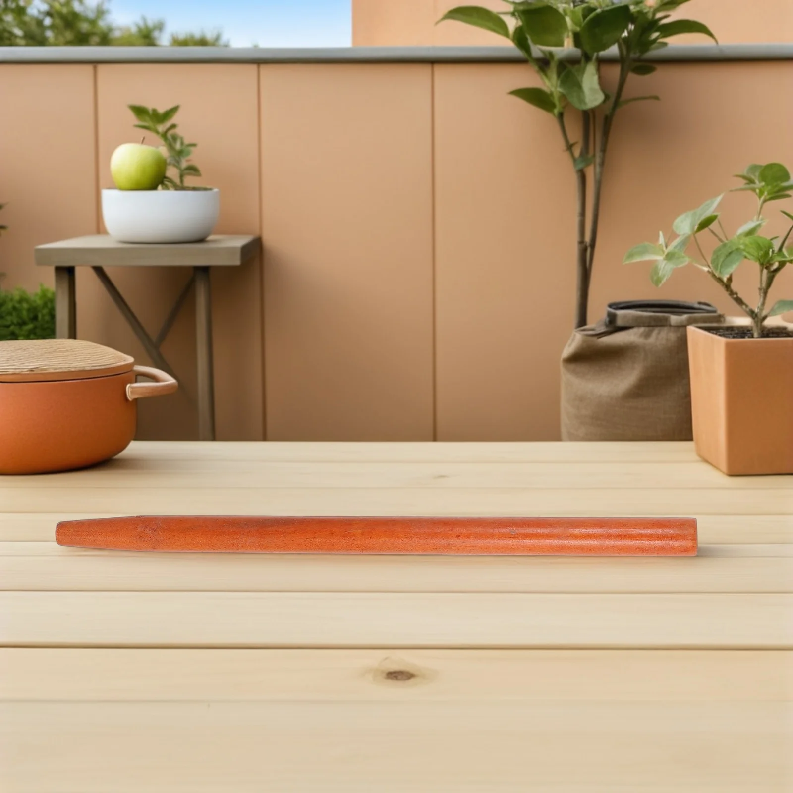 

2Pcs Universal Hardwood Garden Tool Replacement Handles for Spade Hoe Shovel Extended Reach Durable Wood Spade Handle