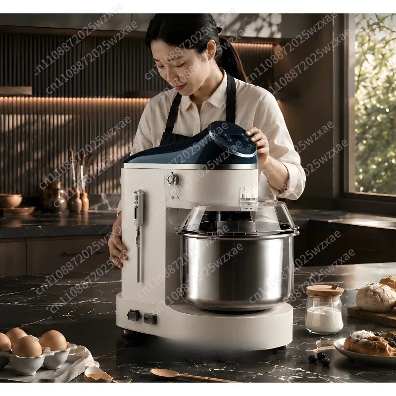 15Kg commercial chef and noodle machine, private cake bread kneading machine, large-capacity mixing and noodle making equipment