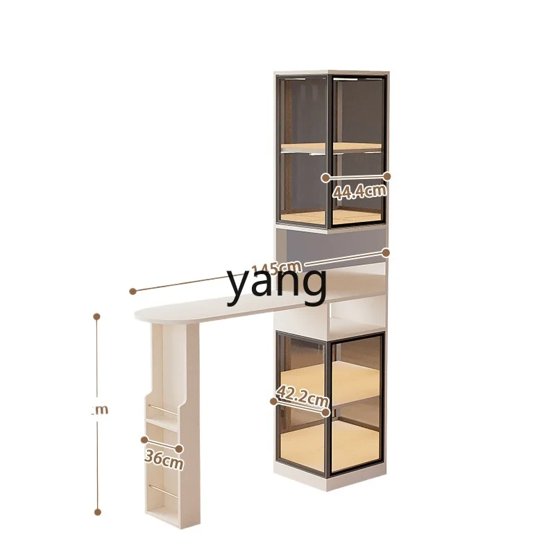 

LMMnew rock slab bar table household living room balcony leisure sofa next to the partition