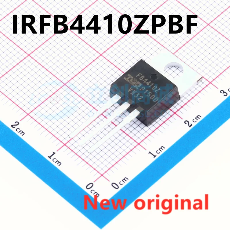Transistor FB4410ZPBF TO-220 MOSFET, novo e original, 10PCs, IRFB4410ZPBF, IRFB4410, 97A, 100V