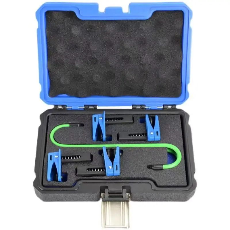 6 adet araba fren yağı boru tapası otomotiv fren memesi kelepçesi yağ aracı Banjo 3/8 5/16 1/2 inç kaliper bakım yardımcı alet