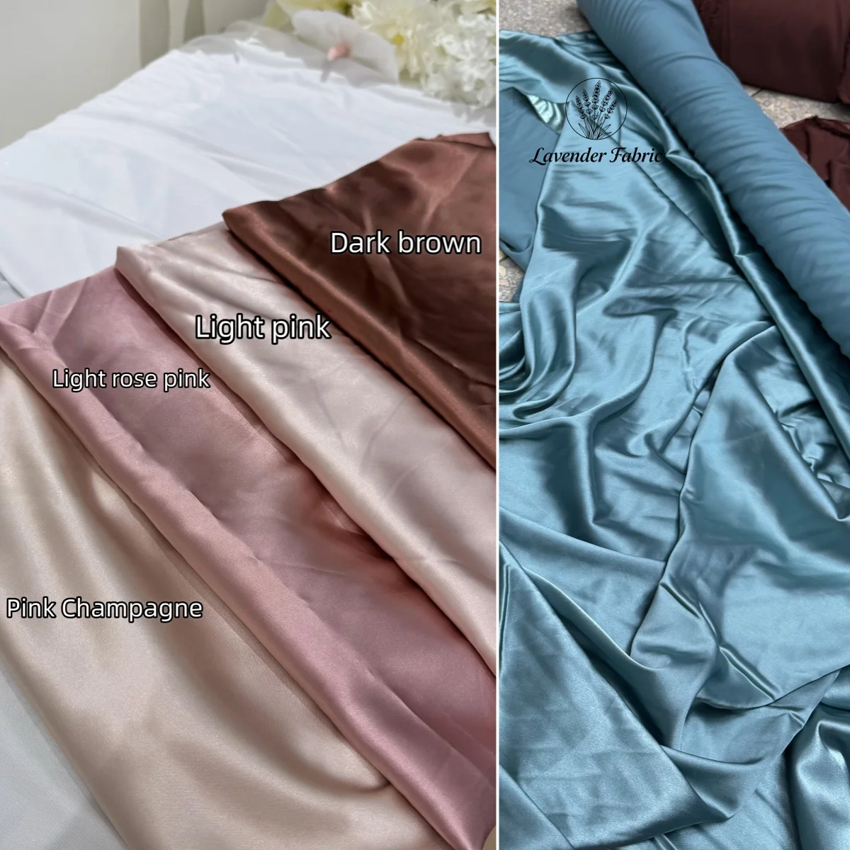 

Мягкая гладкая атласная глянцевая ткань цвета шампанского, шитые свадебные и вечерние платья, сделай сам, вечерние фоновые украшения, дизайнерская ткань