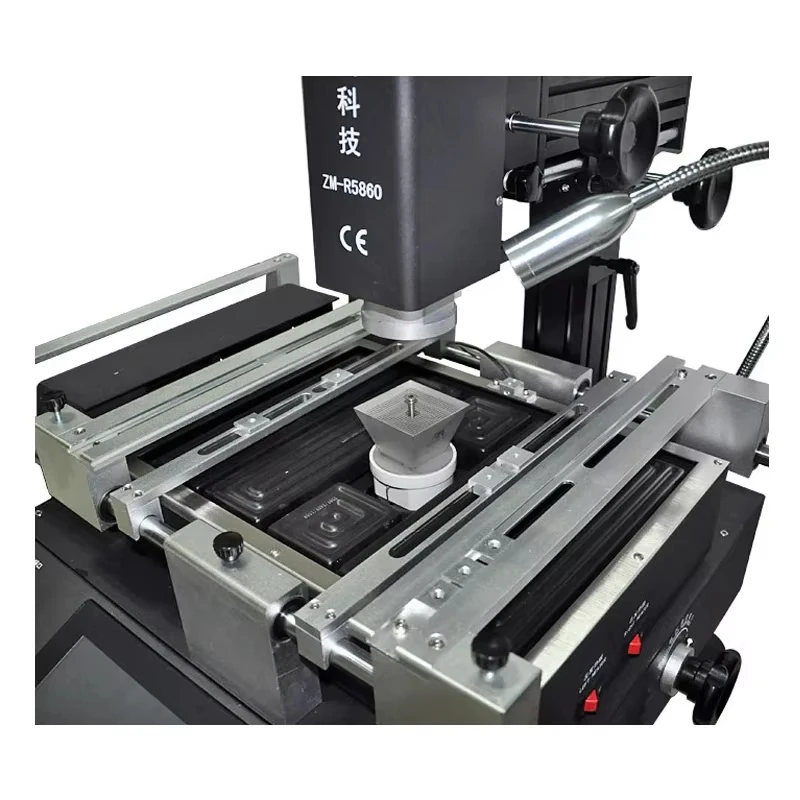 

Gold Seller Zhuomao ZM-R5860 \ R5860C Touch Screen High Quality Bga Rework System Motherboard Repair Mobile Repair Tools