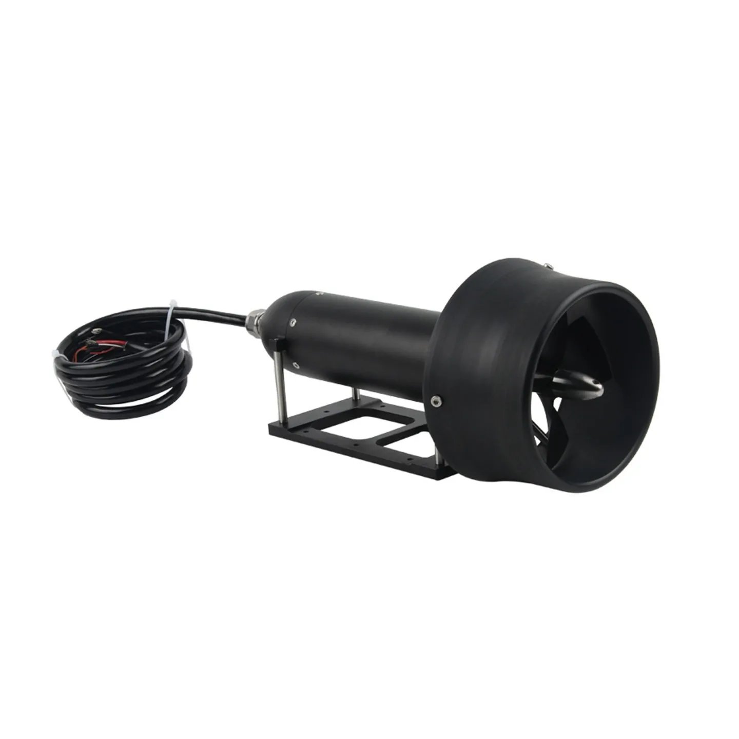 30KG de empuje 24-48V FATJAY propulsor submarino KYI-30ET-Z Motor sin escobillas impermeable con cubierta de nailon para barcos RC e-skateboard