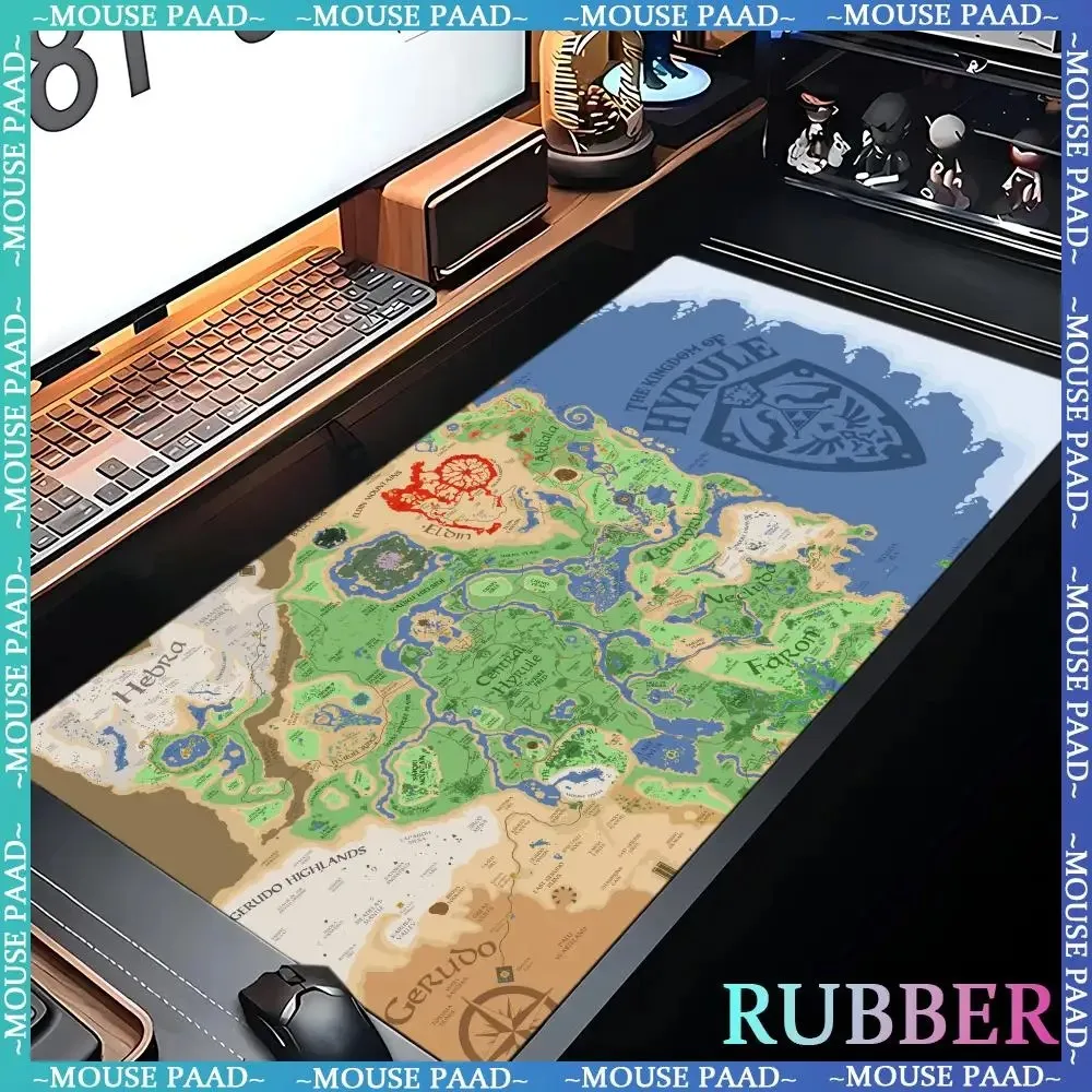 

Game map large mousepad laptop keyboard table mat XXL lock edge table mat game table accessories game player computer mat carpet