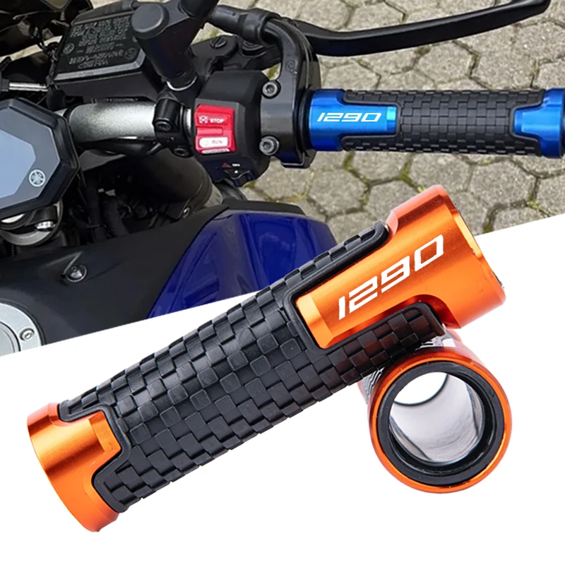 

Аксессуары для KTM 1290 Super Adventure R 1290 Super ADV, ручки для руля мотоцикла, алюминиевые резиновые ручки с ЧПУ, ручные ручки подруливающего устройства