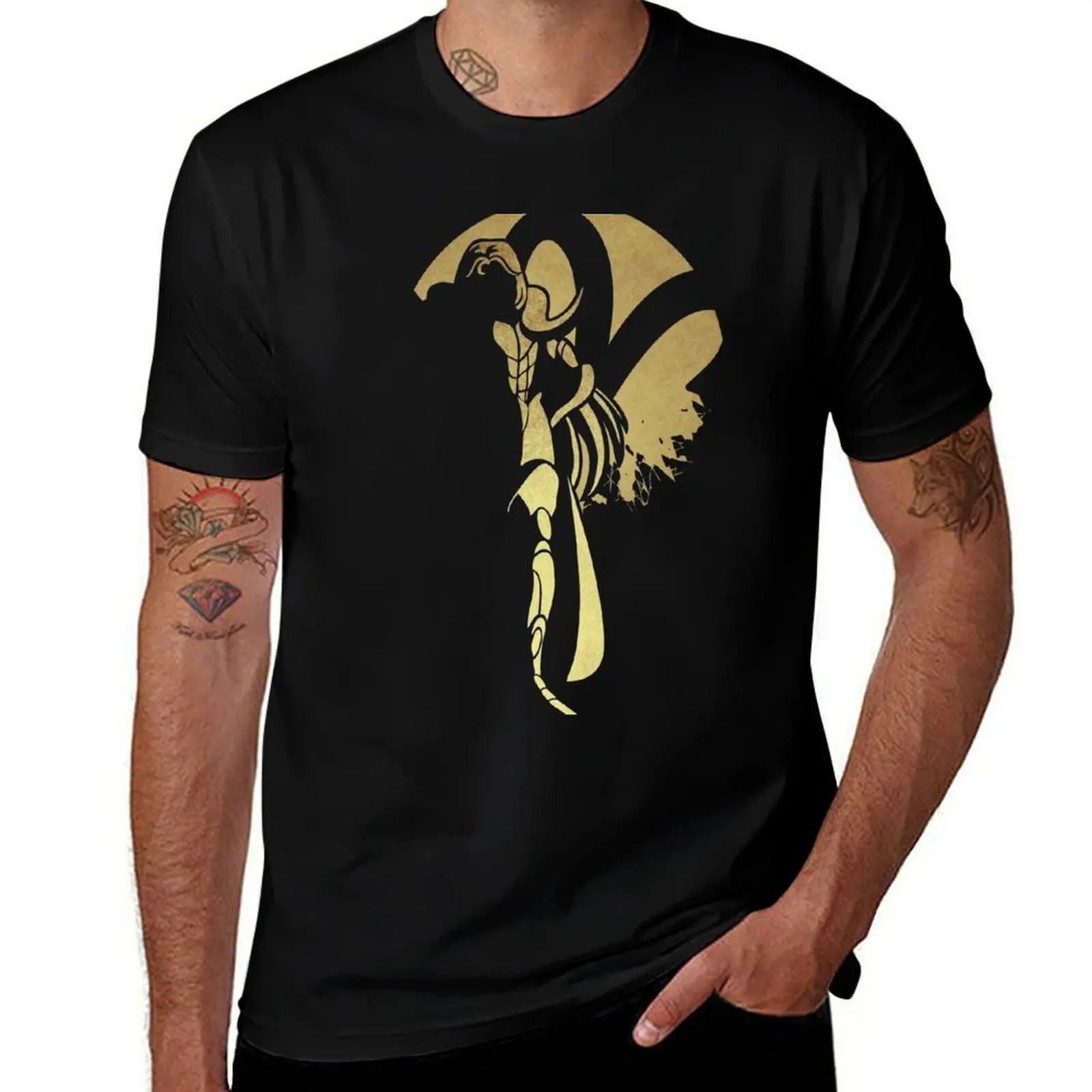 Gold Saint Aries T-Shirt funny t shirts dark humor T-Shirt