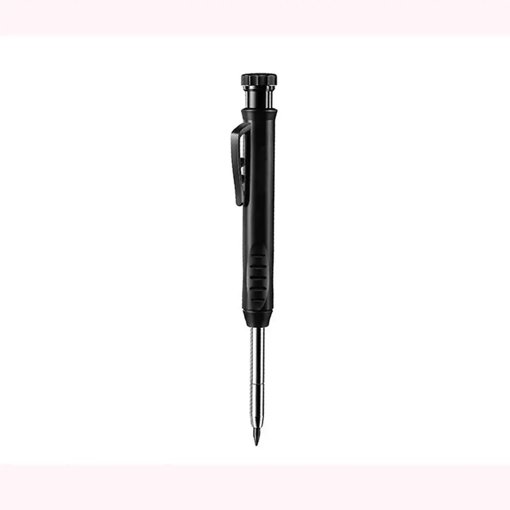 

2,8 мм деревообрабатывающий карандаш, маркировка глубоких отверстий, встроенная точилка, механический карандаш, металлическая длинная головка, деревообрабатывающий маркер с глубокими отверстиями