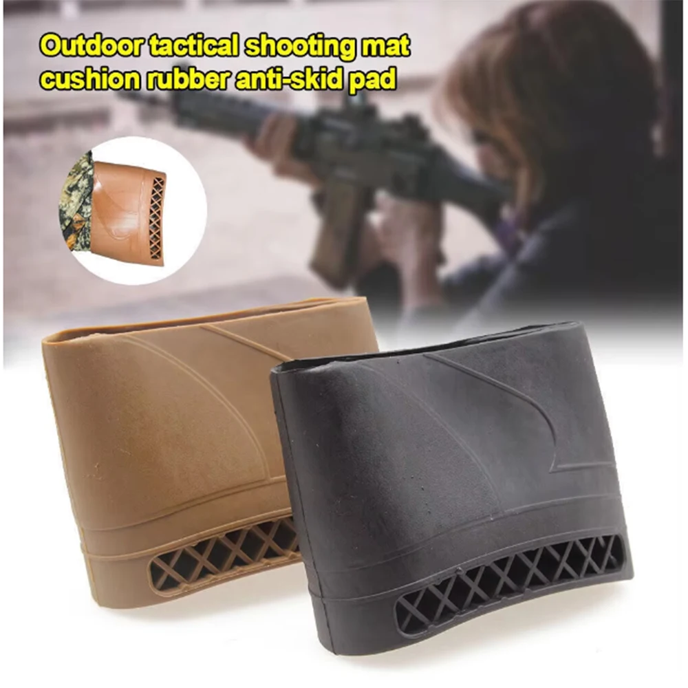 Tactical Stock Recoil Buffer, Rifle Shock Protector Pad, Hunting and Shooting Accessory for Outdoor Games