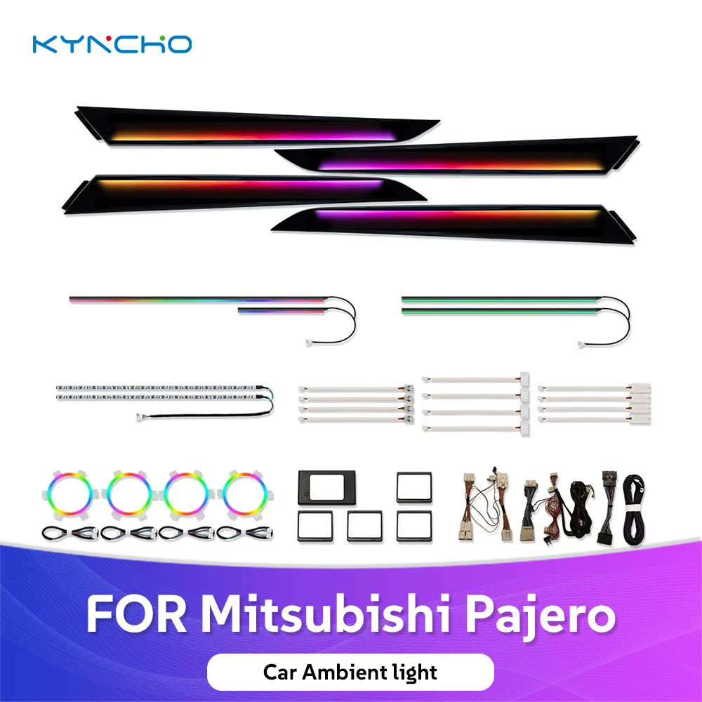 Suitable For Mitsubishi Pajero Specific Interior LED Automotive Ambient Lighting Car Ambient Light Neon Flowing Symphony